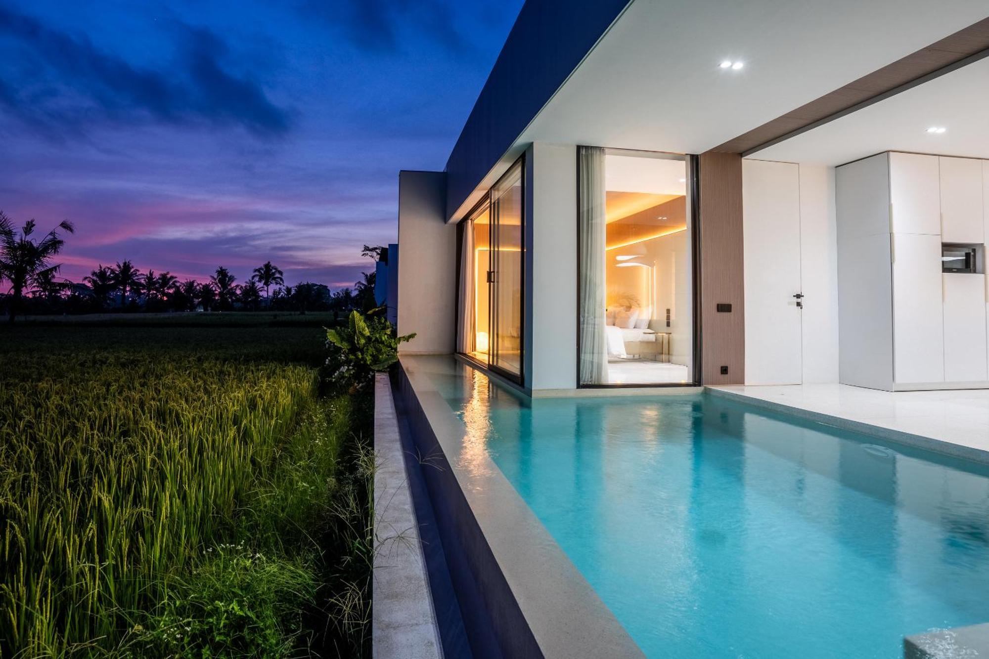 Green Flow Ubud Villas III Rum bild